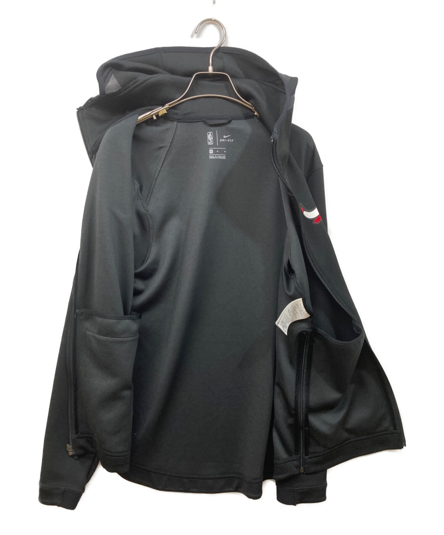 中古・古着通販】NIKE (ナイキ) ジップパーカー ブラック サイズ:SIZE