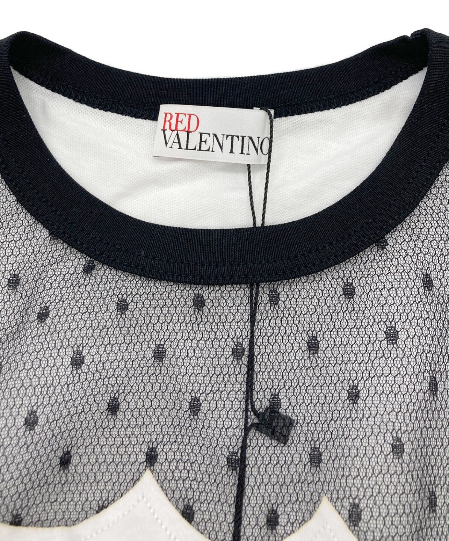 中古・古着通販】RED VALENTINO (レッドヴァレンティノ) レース切替