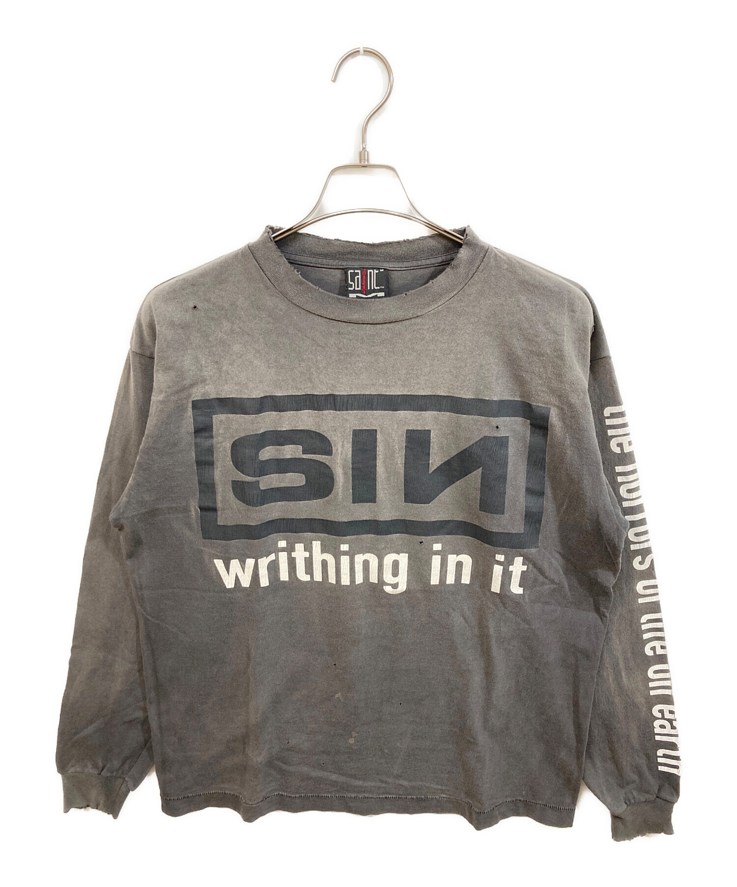 中古・古着通販】SAINT MICHAEL (セントマイケル) LS TEE/SIN/BLACK