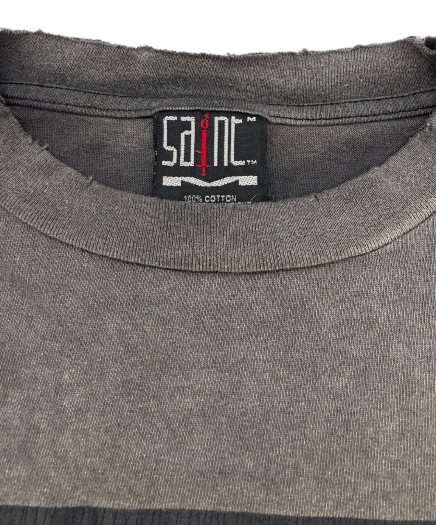 中古・古着通販】SAINT MICHAEL (セントマイケル) LS TEE/SIN/BLACK