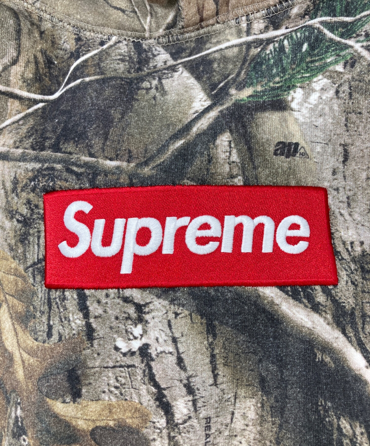 中古・古着通販】SUPREME (シュプリーム) BOX LOGO HOODED REALTREE