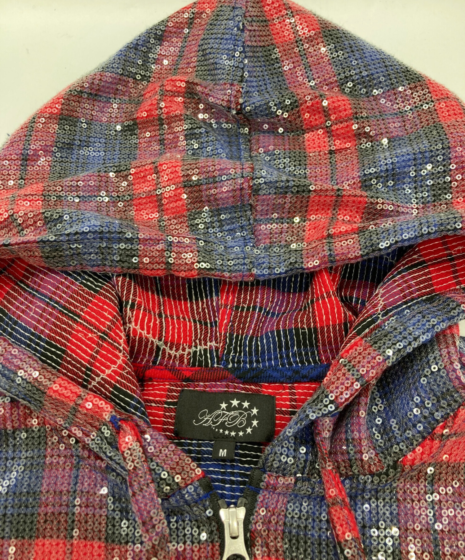 afb スパンコールジャケット Mサイズ 中古・古着通販】AFB