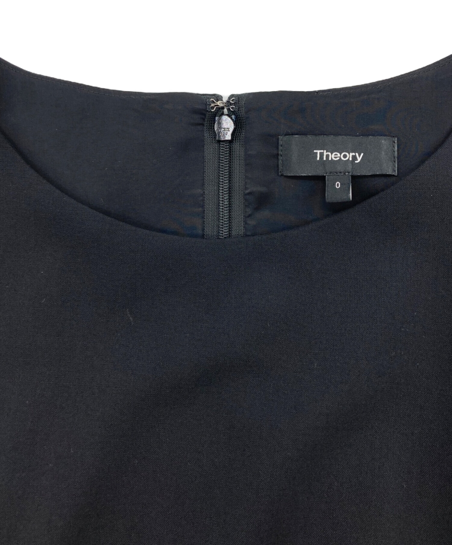 中古・古着通販】theory (セオリー) ワンピース ブラック｜ブランド
