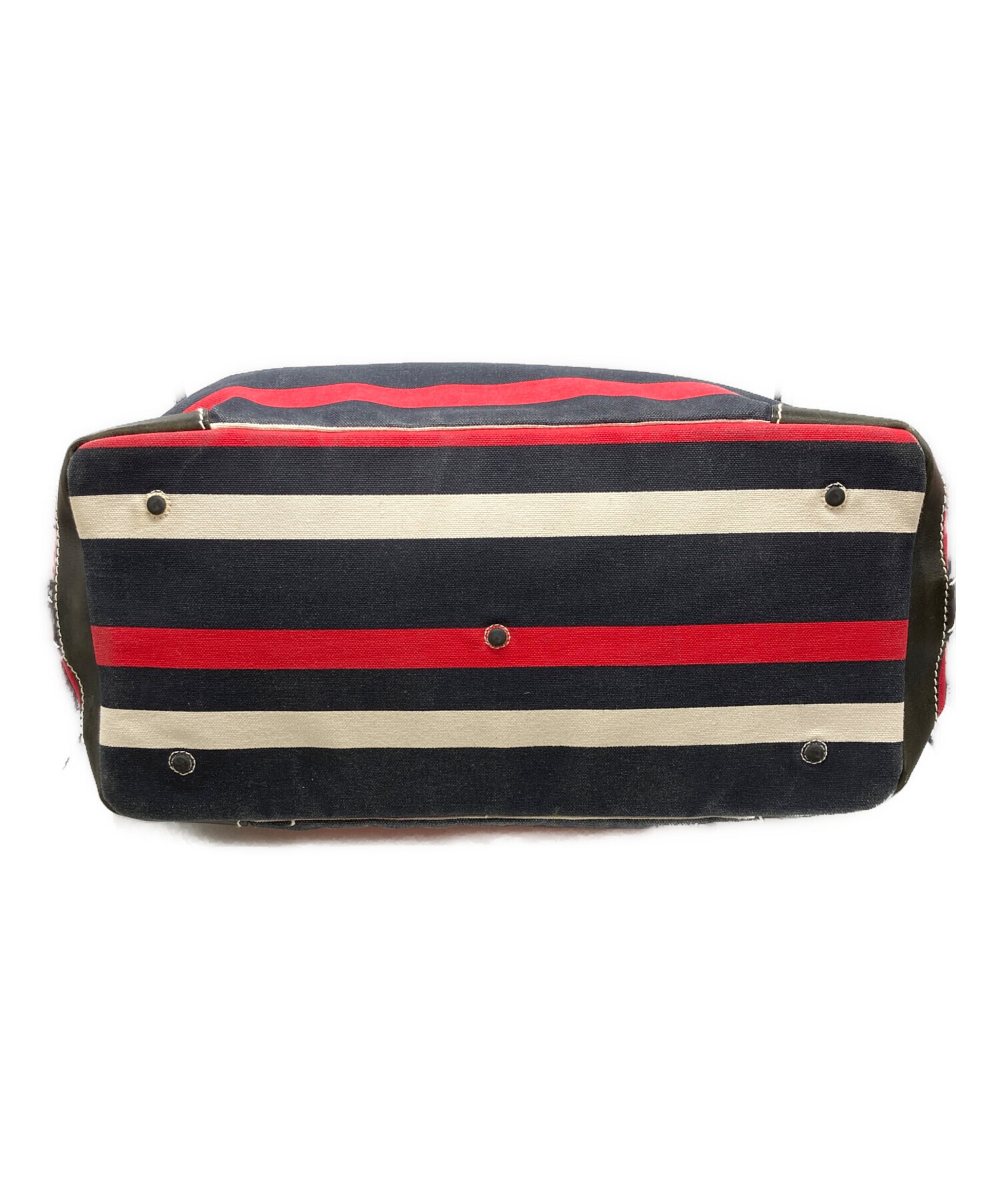 Daniel&Bob ダニエル&ボブ パネルイントートバッグ中古レッド　アルチェ 中古・古着通販】Daniel&Bob (ダニエル＆ボブ) キャンバストートバッグ