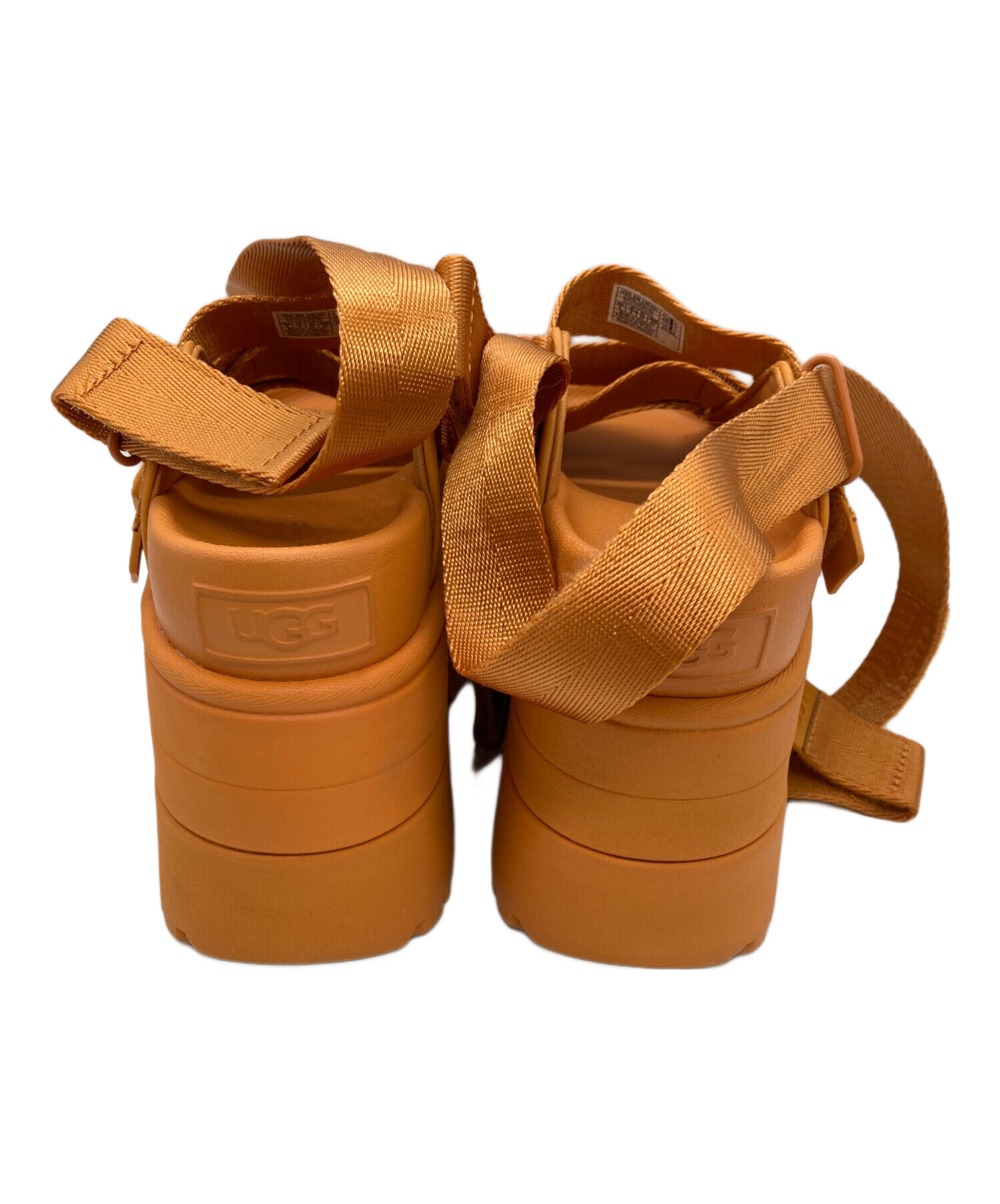 UGG オレンジ ミュール 中ヒール 中古・古着通販】UGG (アグ) GoldenRise オレンジ サイズ: SIZE 23cm