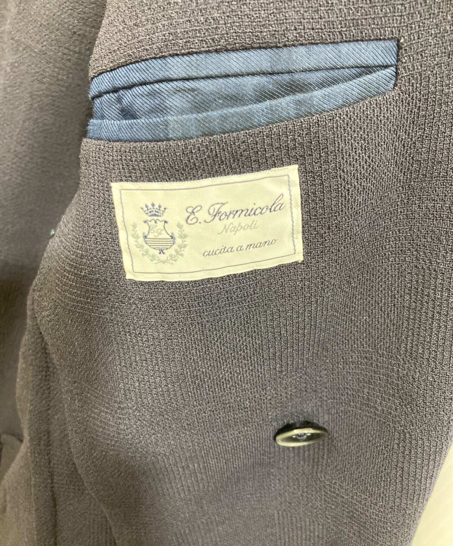 中古・古着通販】Errico Formicola (エリコフォルミコラ) ダブル