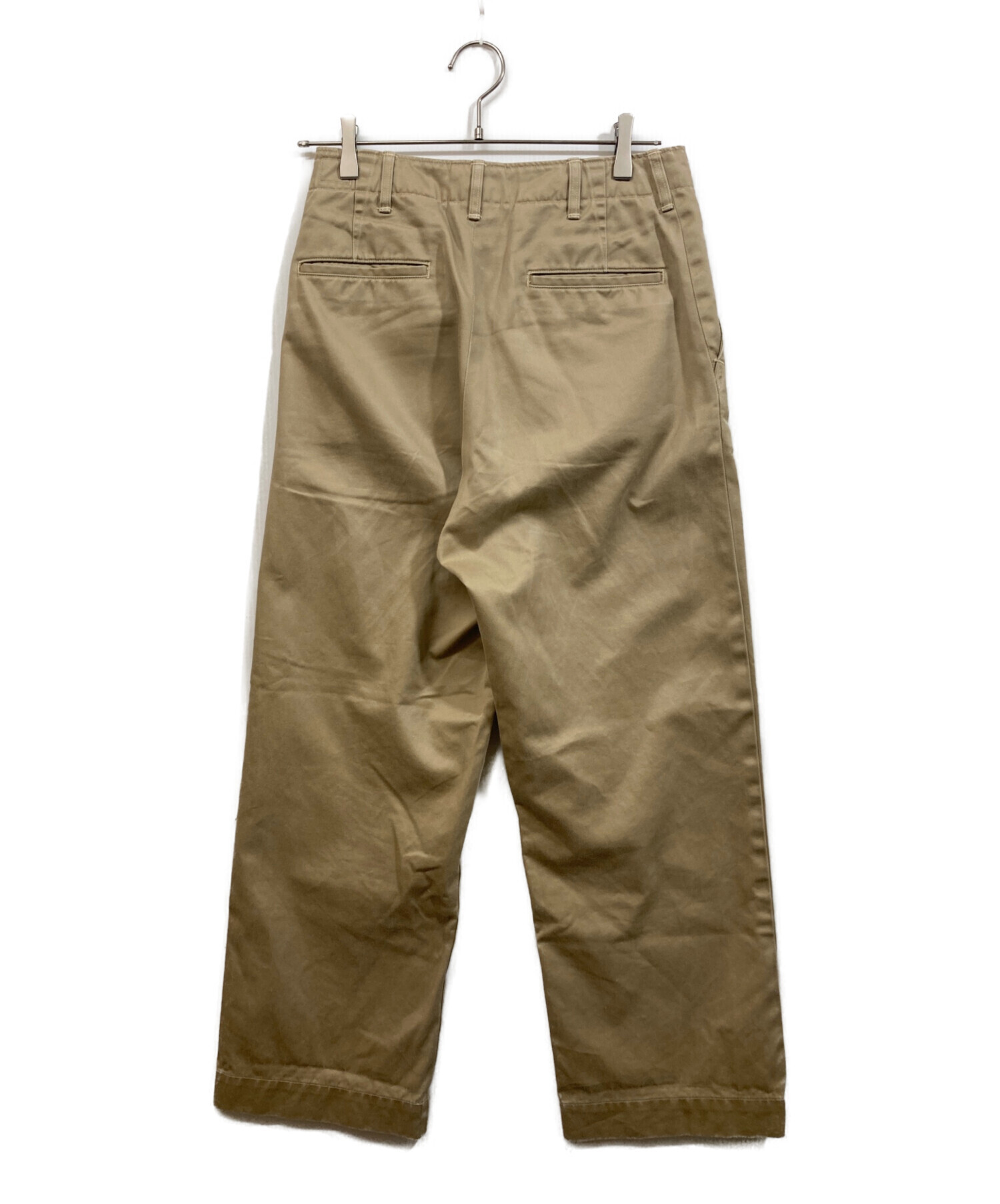チノパン (オアスロウ) 中古・古着通販】orSlow チノパンツ　ベージュ　サイズ3 orslow ベージュ SIZE サイズ: パンツ