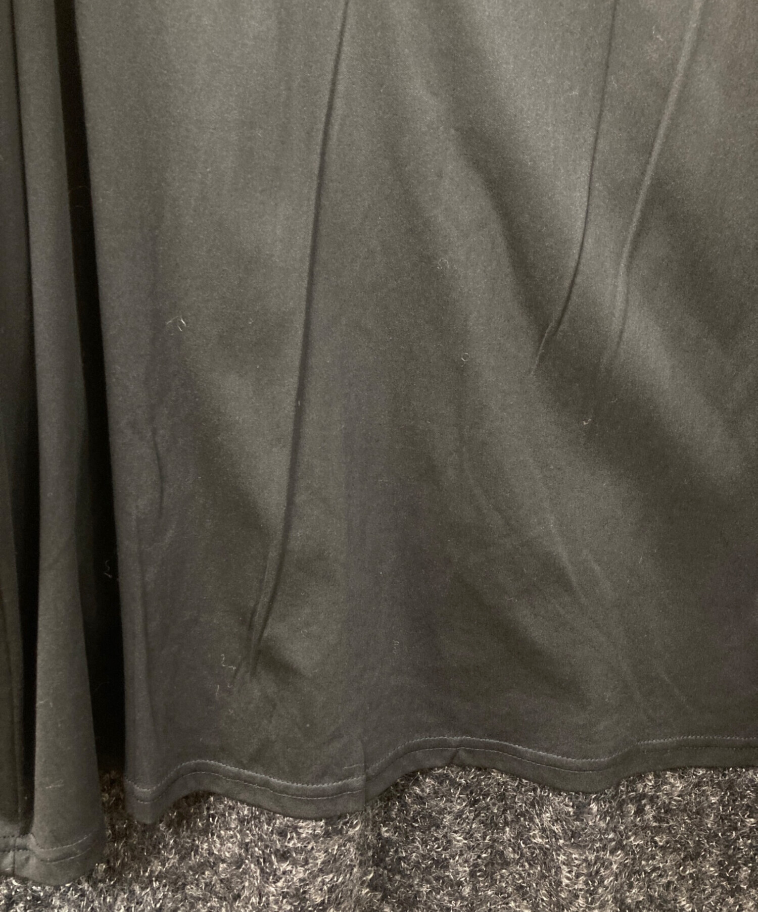 中古・古着通販】PERVERZE (パーバーズ) Teddy knit Coat グレー