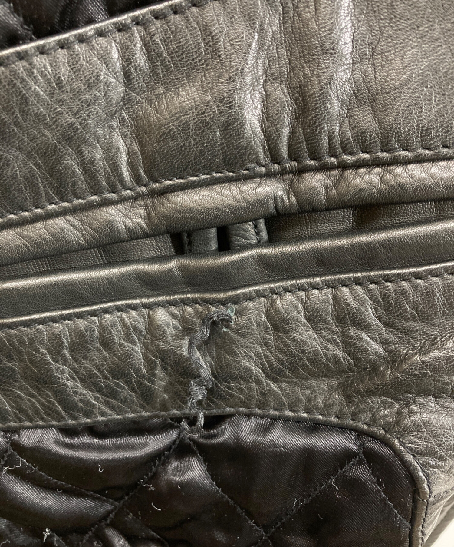中古・古着通販】OLD GAP (オールドギャップ) カウレザージャケット