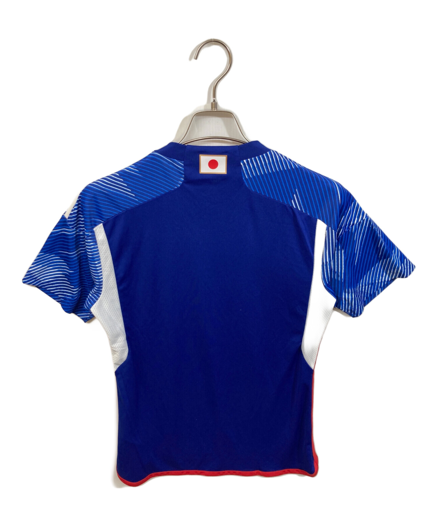 中古・古着通販】adidas (アディダス) ゲームシャツ ブルー サイズ:M