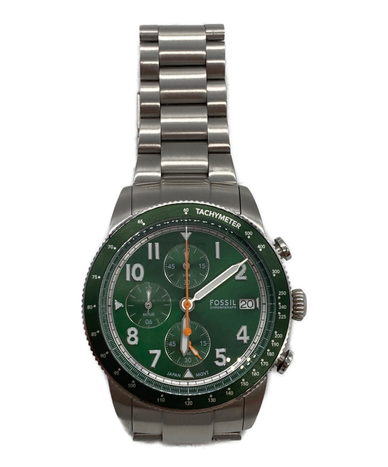 中古・古着通販】FOSSIL (フォッシル) クロノグラフ ステンレス 