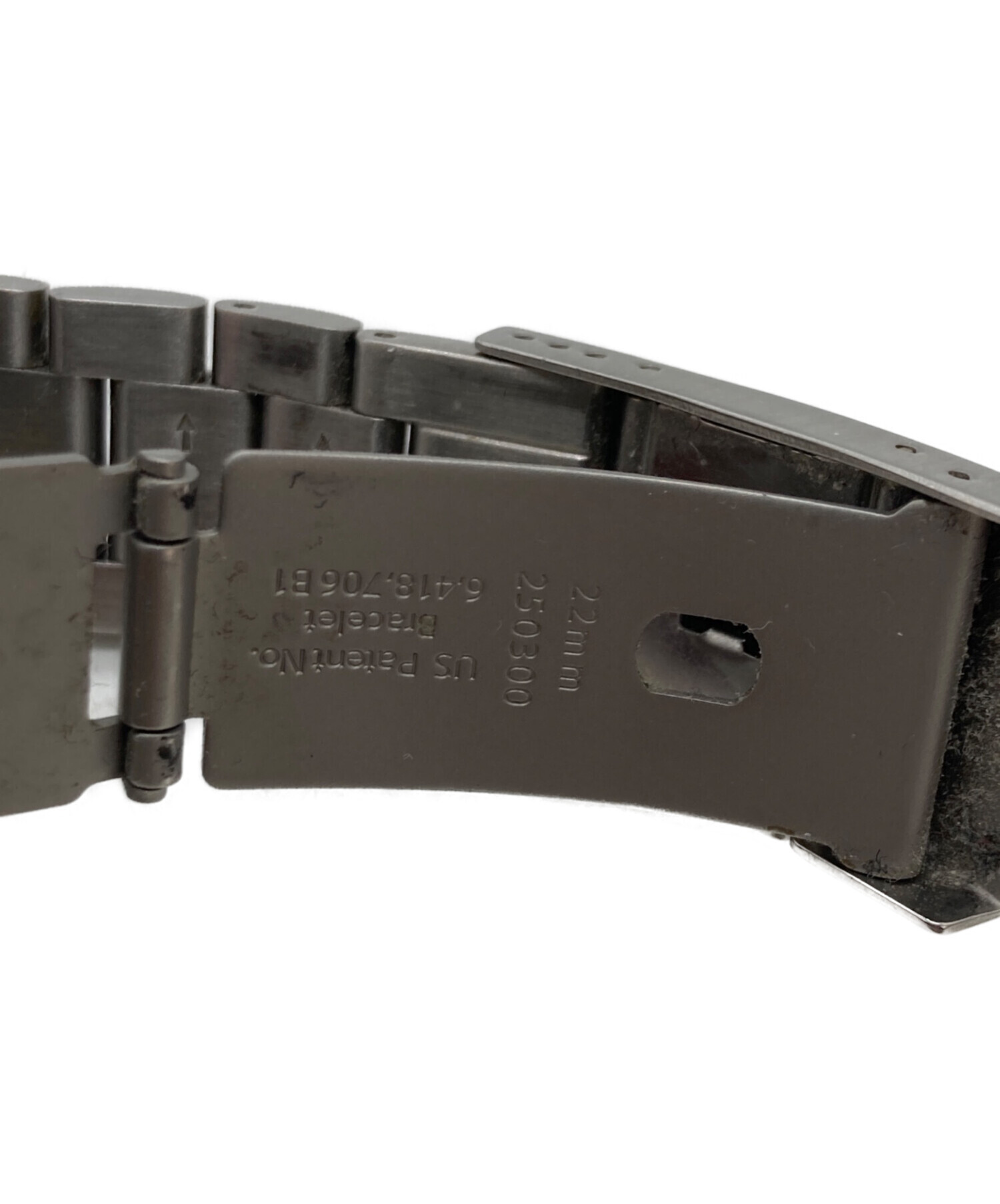 中古・古着通販】FOSSIL (フォッシル) クロノグラフ ステンレス 