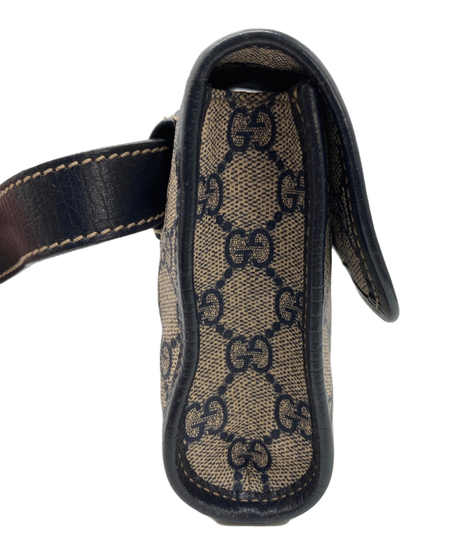 CHLOE&LEON【美品】GUCCI グッチ シェリーライン ボディバッ 中古・古着通販】GUCCI (グッチ) シェリーラインミニボディバッグ