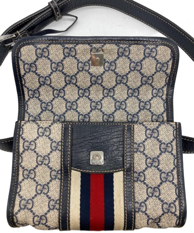 中古・古着通販】GUCCI (グッチ) シェリーラインミニボディバッグ