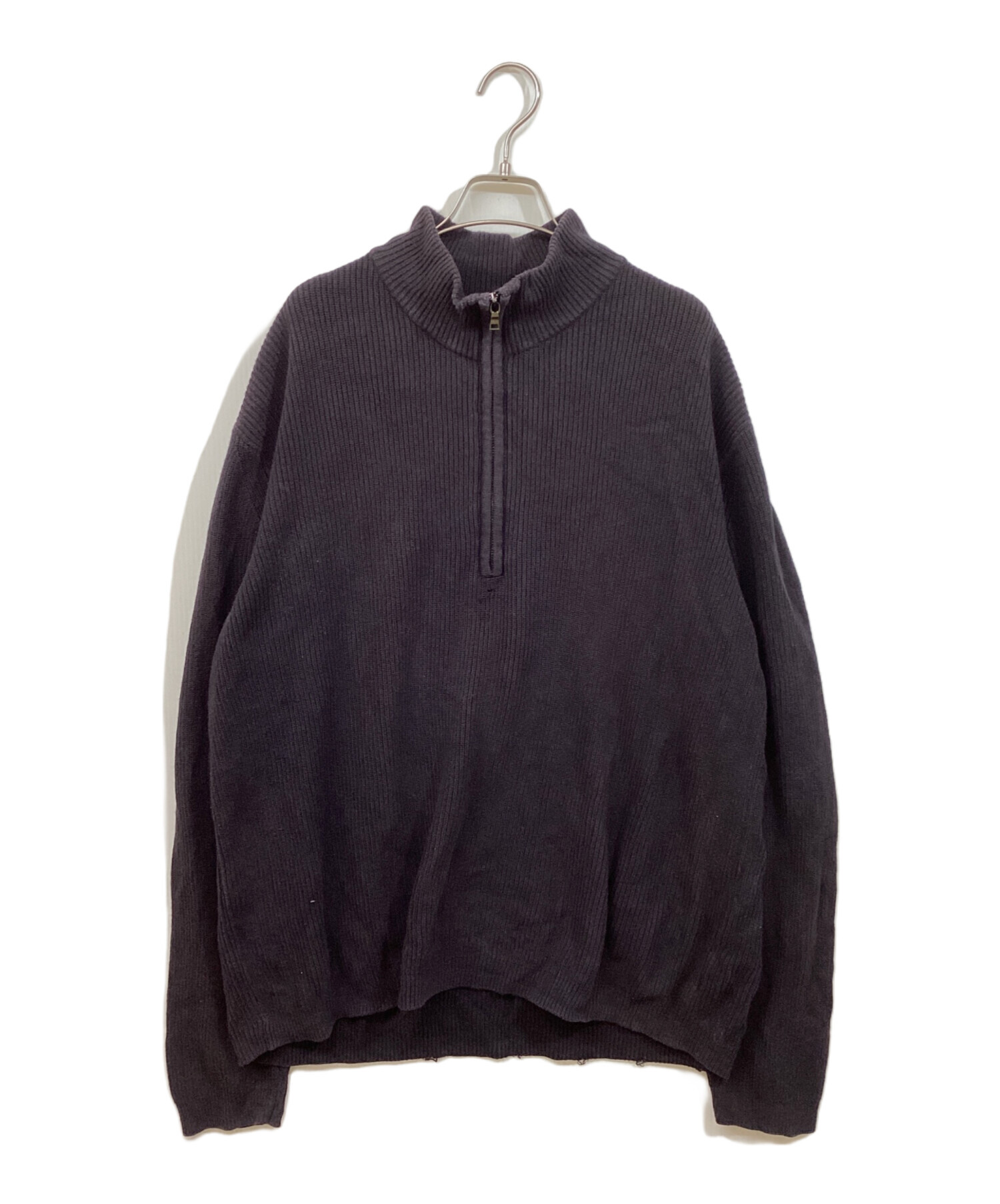 中古・古着通販】Calvin Klein (カルバンクライン) ハーフジップニット