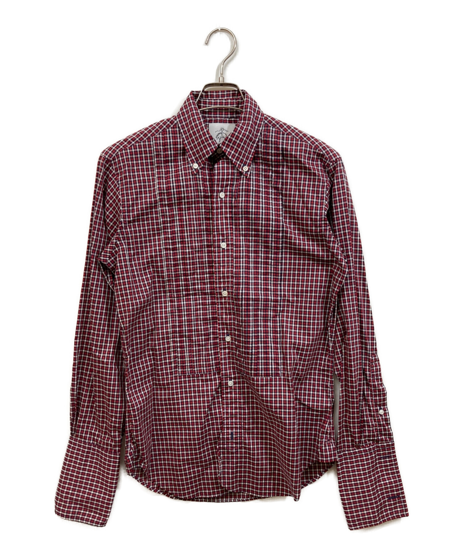 【新品タグ付き】ブルックスブラザーズ ブラックフリース　ギンガムチェック 中古・古着通販】BLACK FLEECE BY Brooks Brothers (ブラックフリース