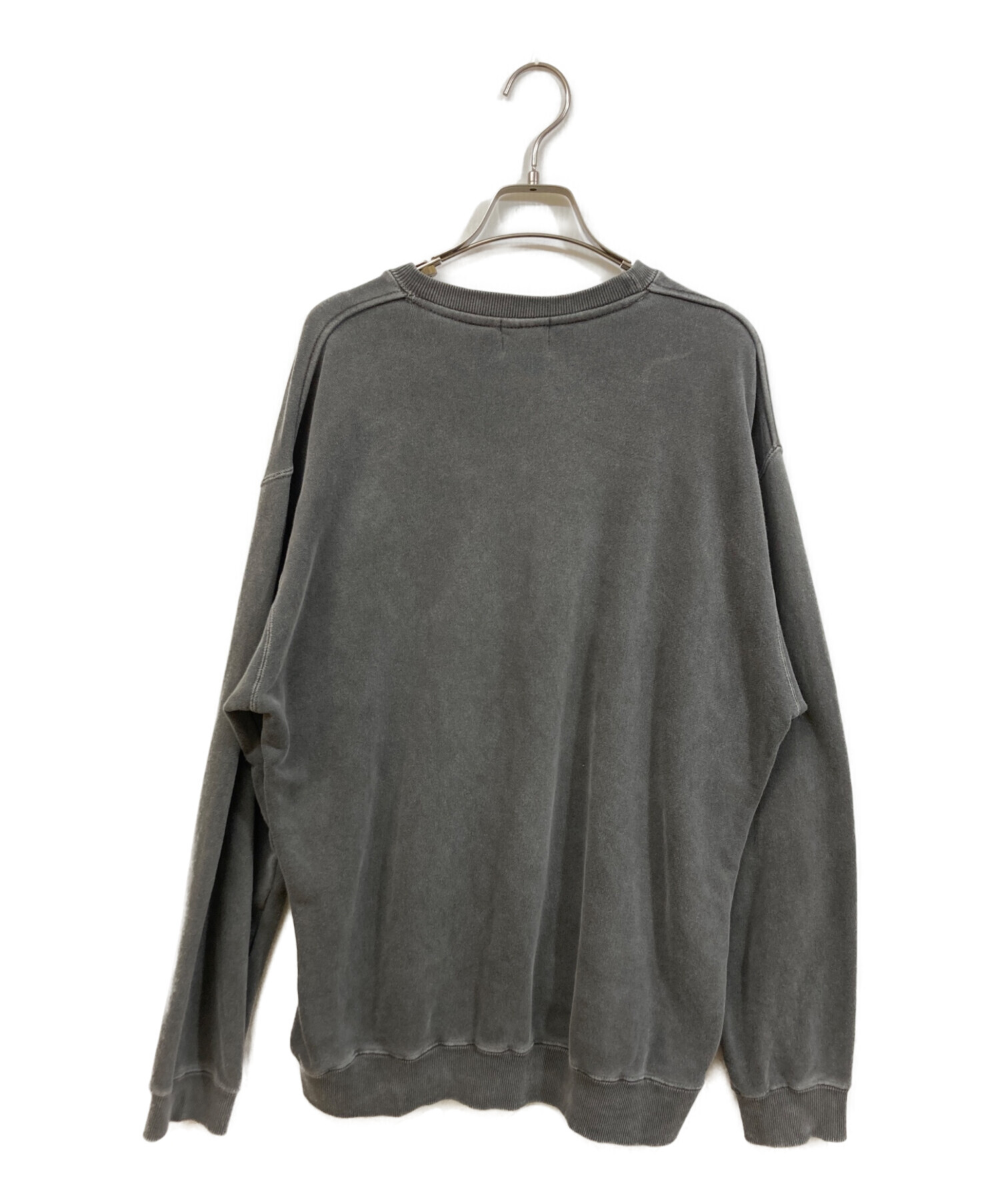 中古・古着通販】BEAMS (ビームス) プリントスウェット ブラック 