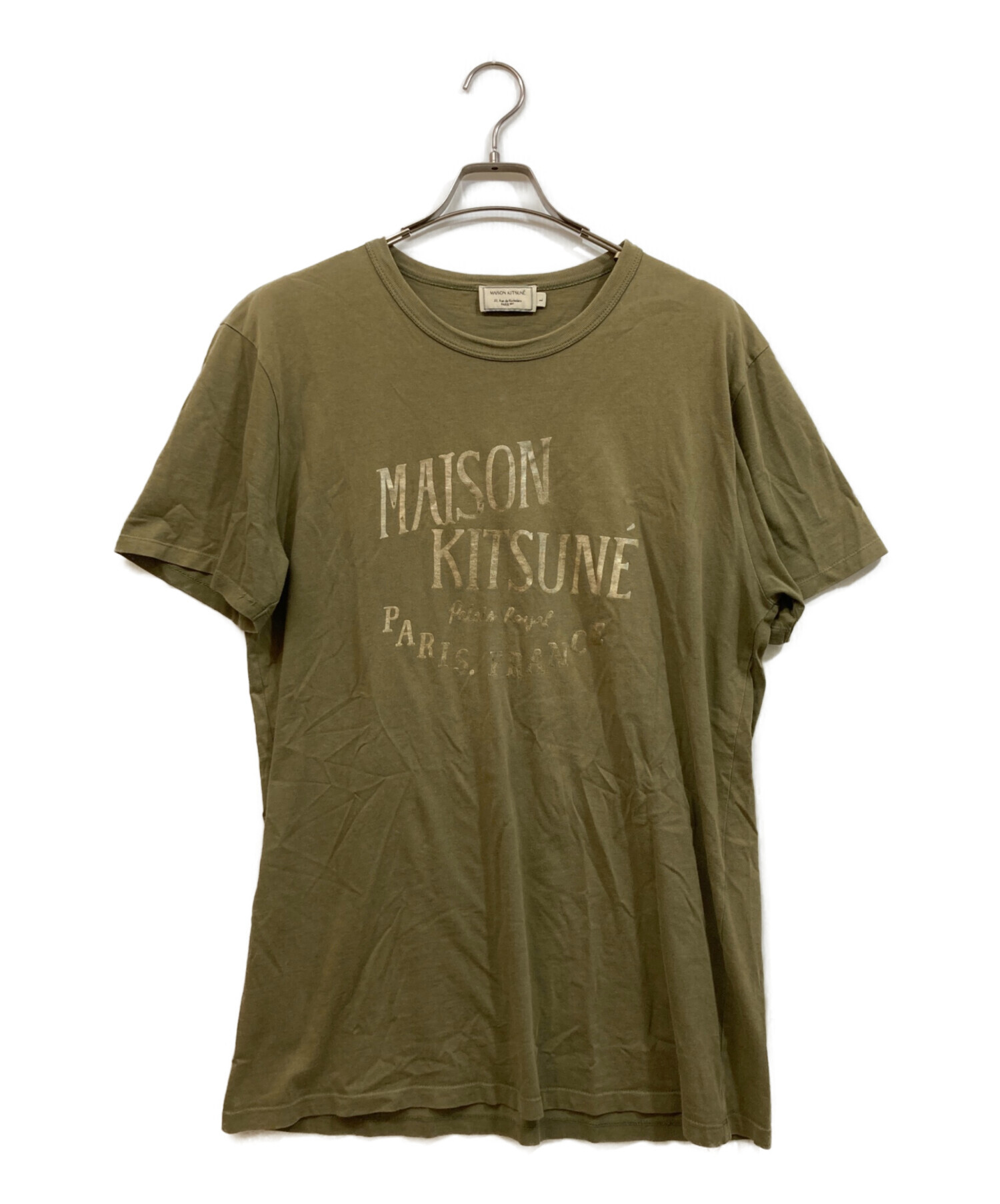 中古・古着通販】maison kitsune (メゾンキツネ) プリントTシャツ