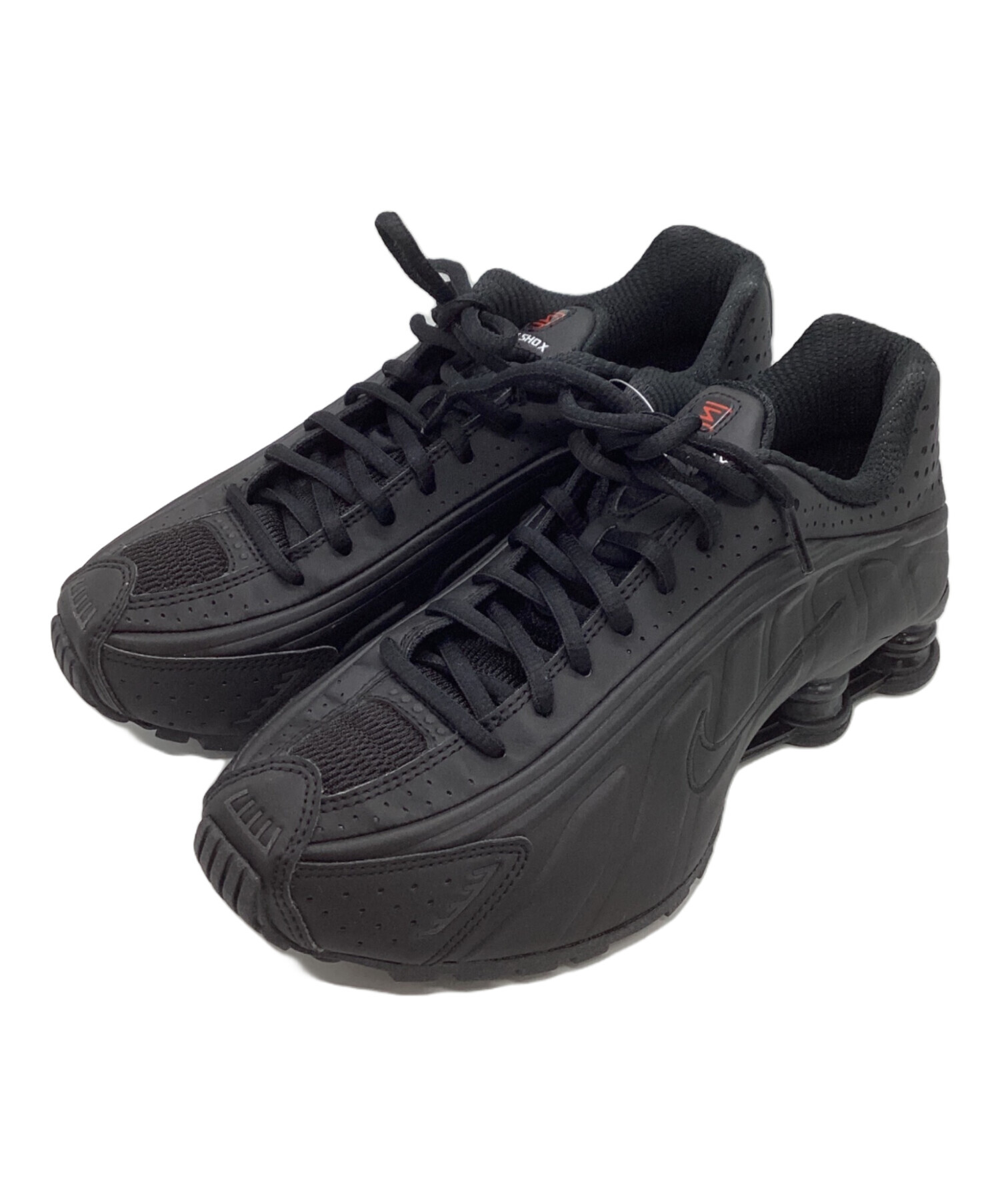 中古・古着通販】NIKE (ナイキ) SHOX R4 ブラック サイズ:SIZE 23.5cm 
