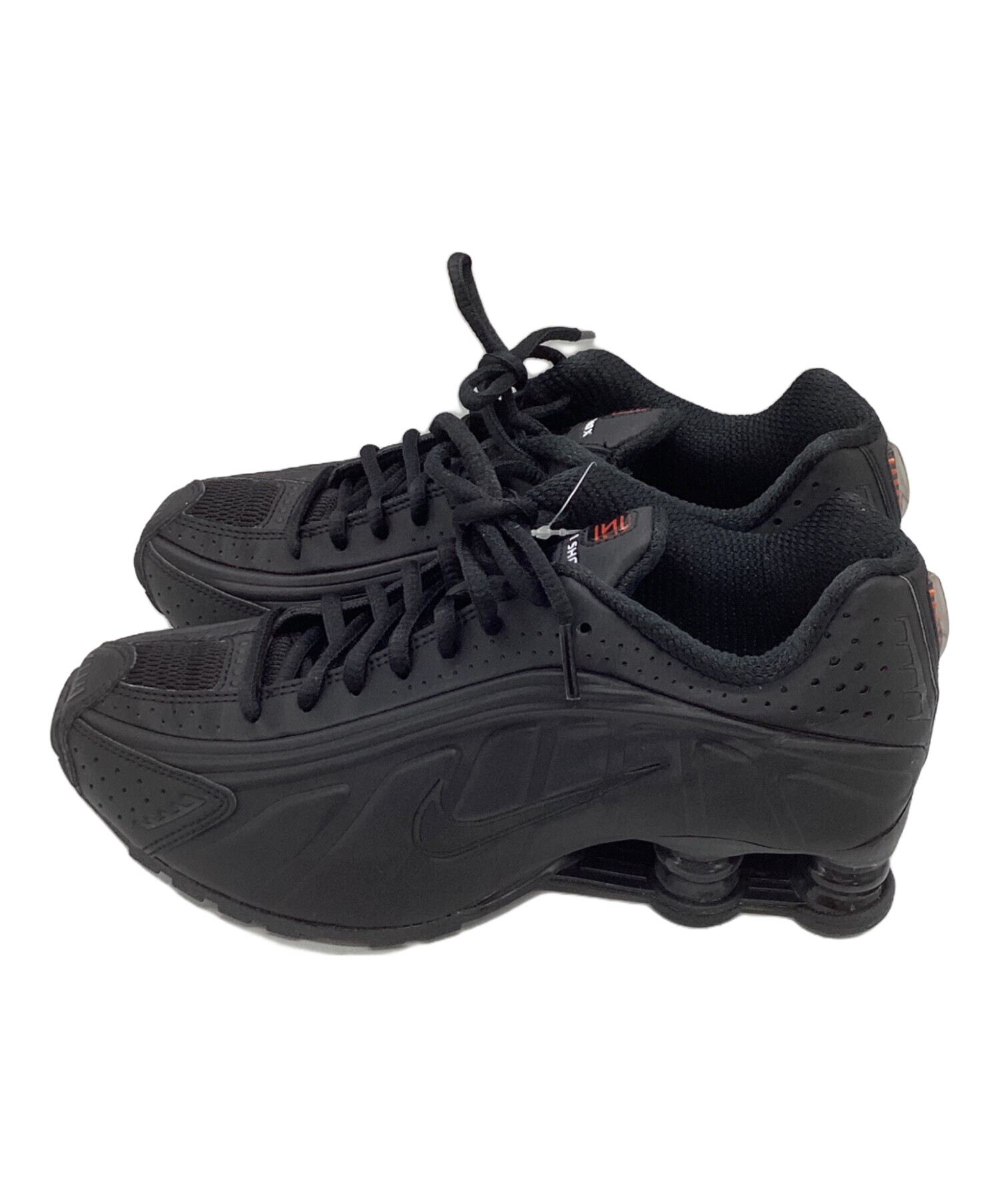 中古・古着通販】NIKE (ナイキ) SHOX R4 ブラック サイズ:SIZE 23.5cm 