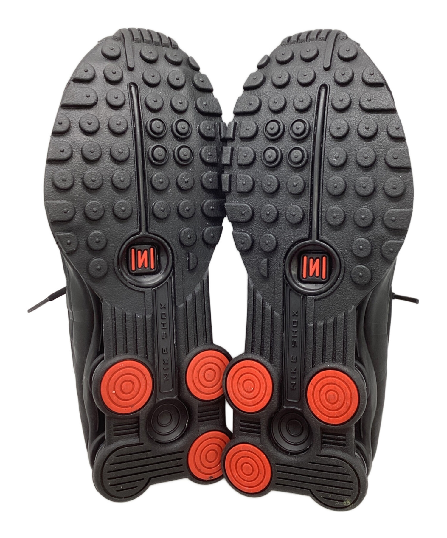 中古・古着通販】NIKE (ナイキ) SHOX R4 ブラック サイズ:SIZE 23.5cm 