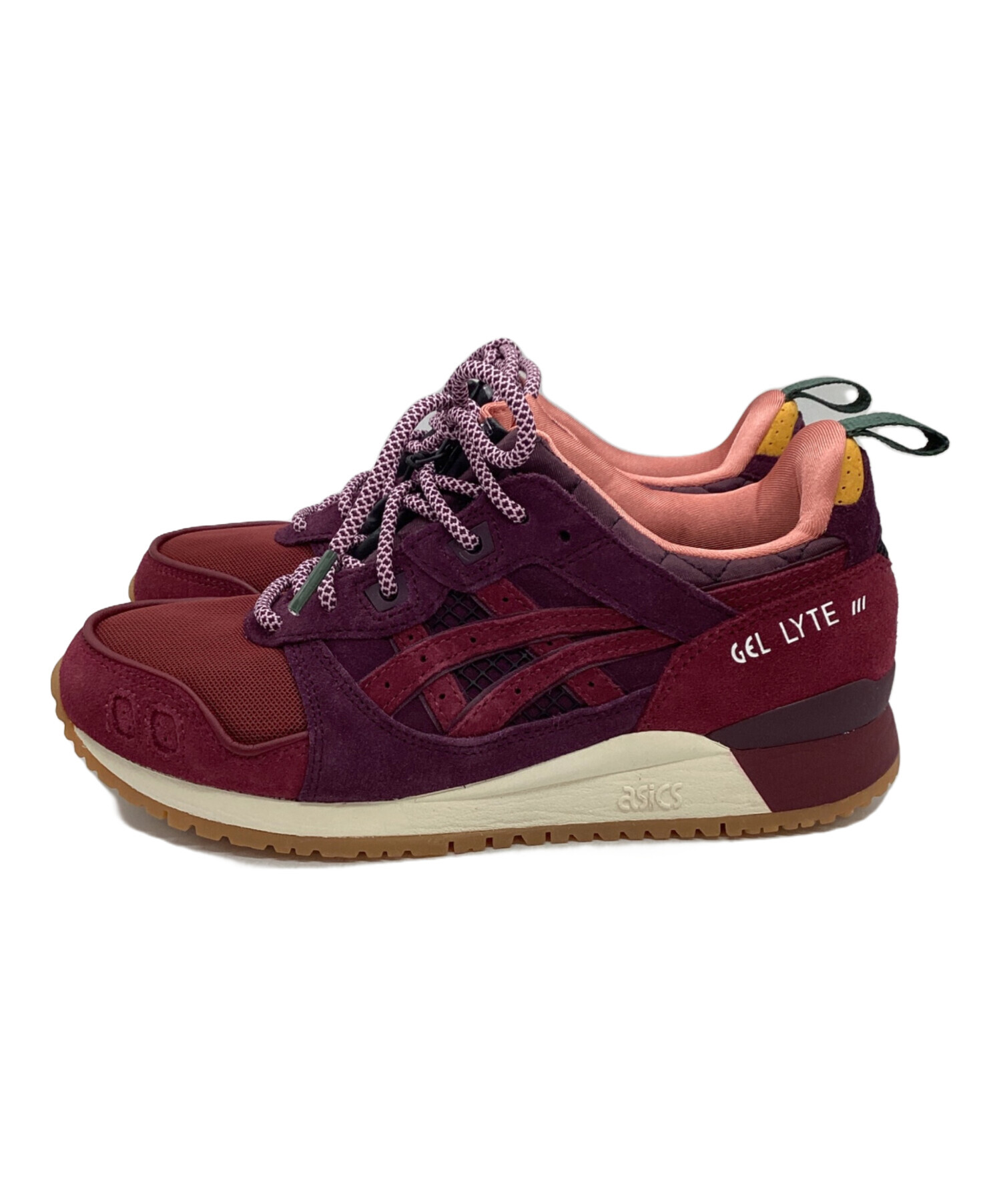 中古・古着通販】asics (アシックス) GEL-LYTE III OG BORDEAUX/WINE 