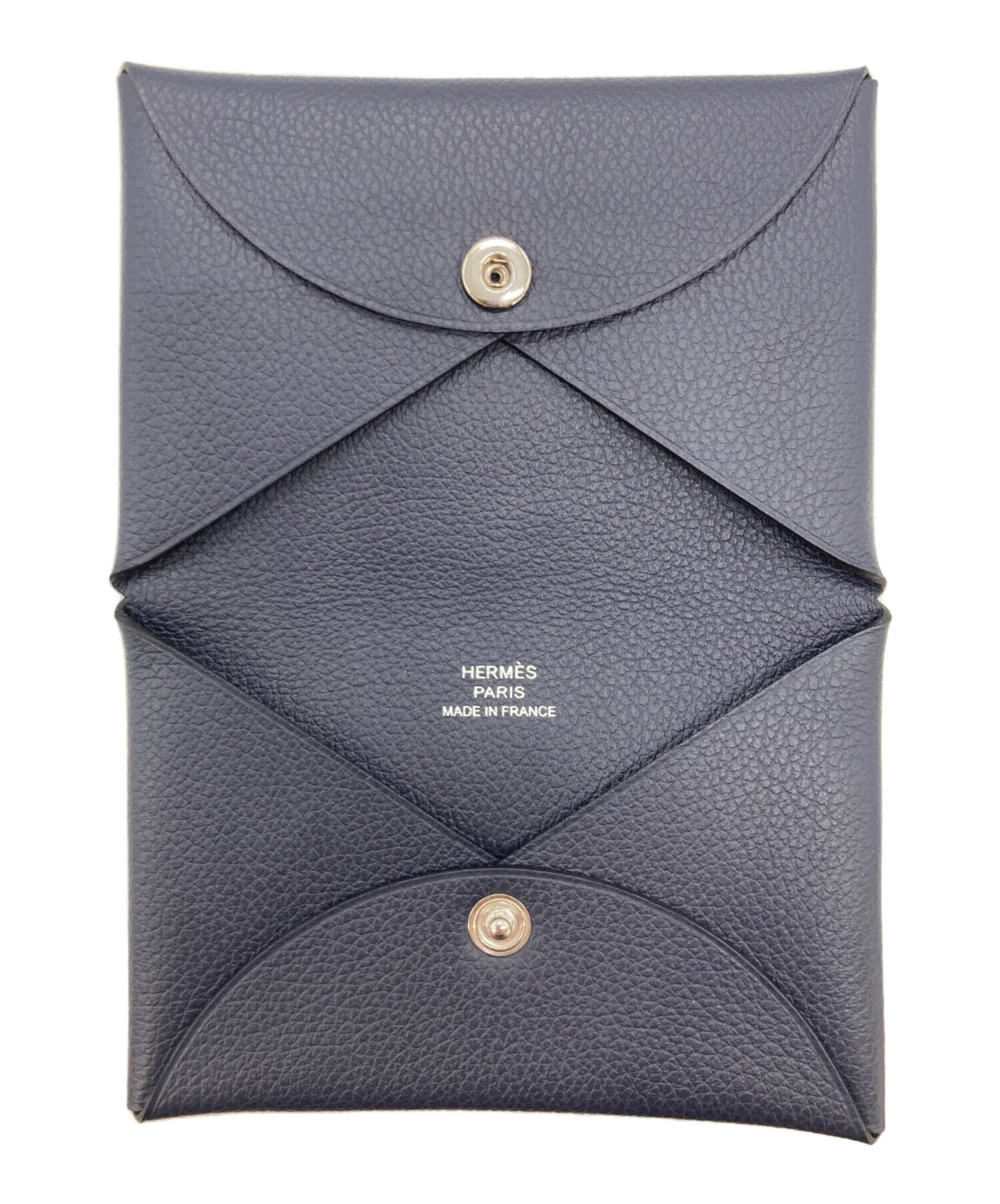 中古・古着通販】HERMES (エルメス) コインケース ネイビー｜ブランド 