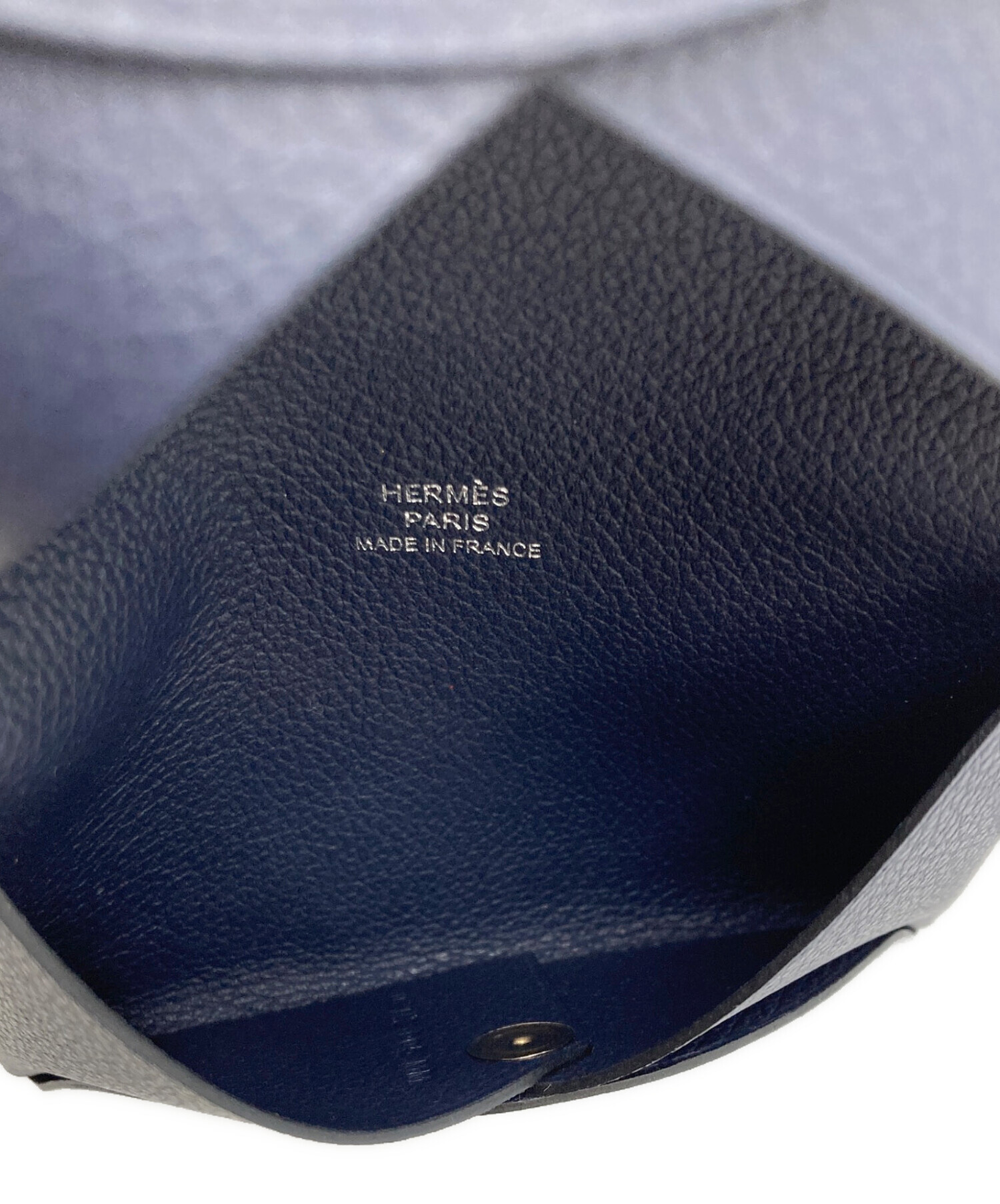 中古・古着通販】HERMES (エルメス) コインケース ネイビー｜ブランド 