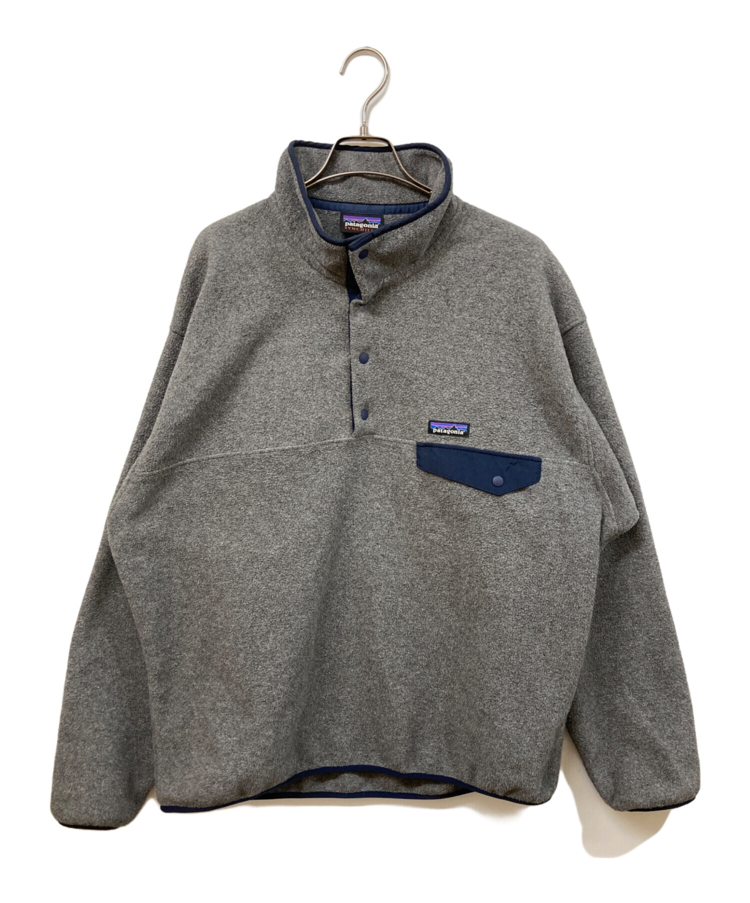 中古・古着通販】Patagonia (パタゴニア) シンチラスナップT グレー