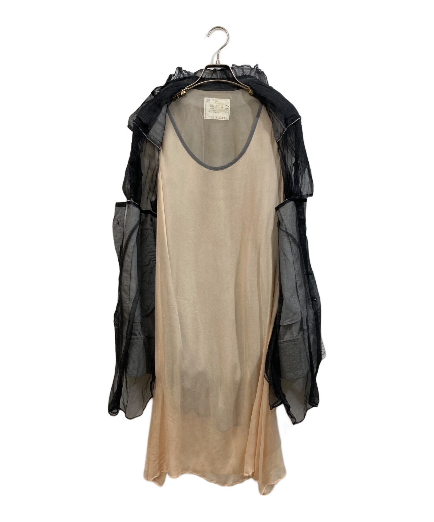 中古・古着通販】sacai (サカイ) ドッキング レース シフォン