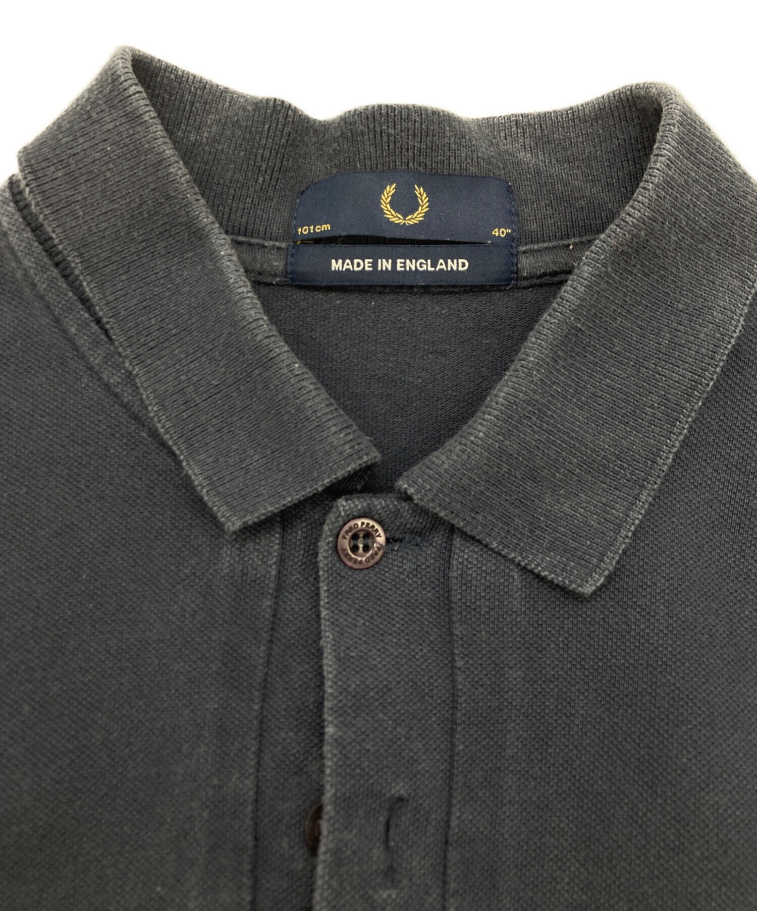 中古・古着通販】FRED PERRY (フレッドペリー) ポロシャツ ネイビー