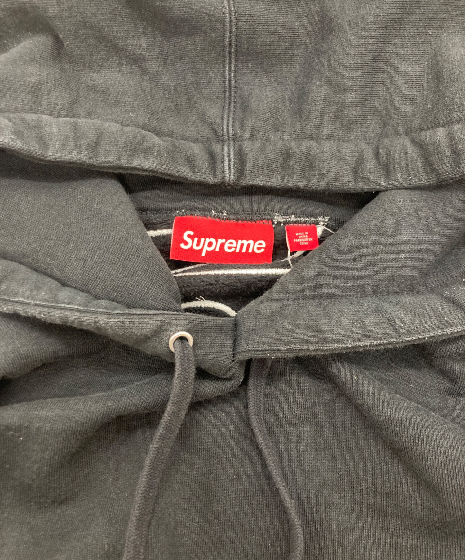中古・古着通販】Supreme (シュプリーム) Satin Applique Hooded