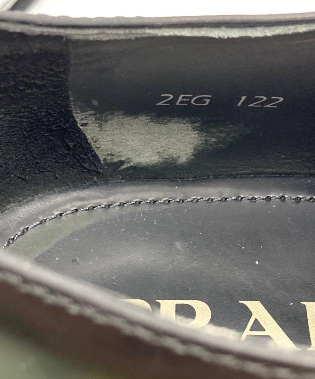 中古・古着通販】PRADA (プラダ) ダービーシューズ ブラック サイズ