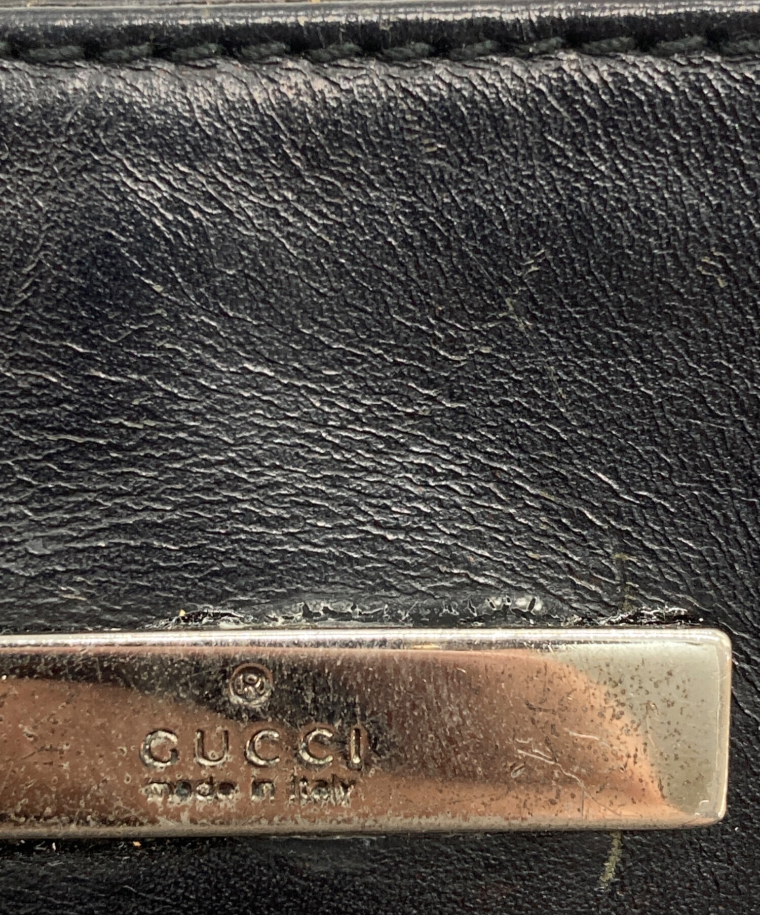 中古・古着通販】GUCCI (グッチ) GGキャンバス ショルダーバッグ