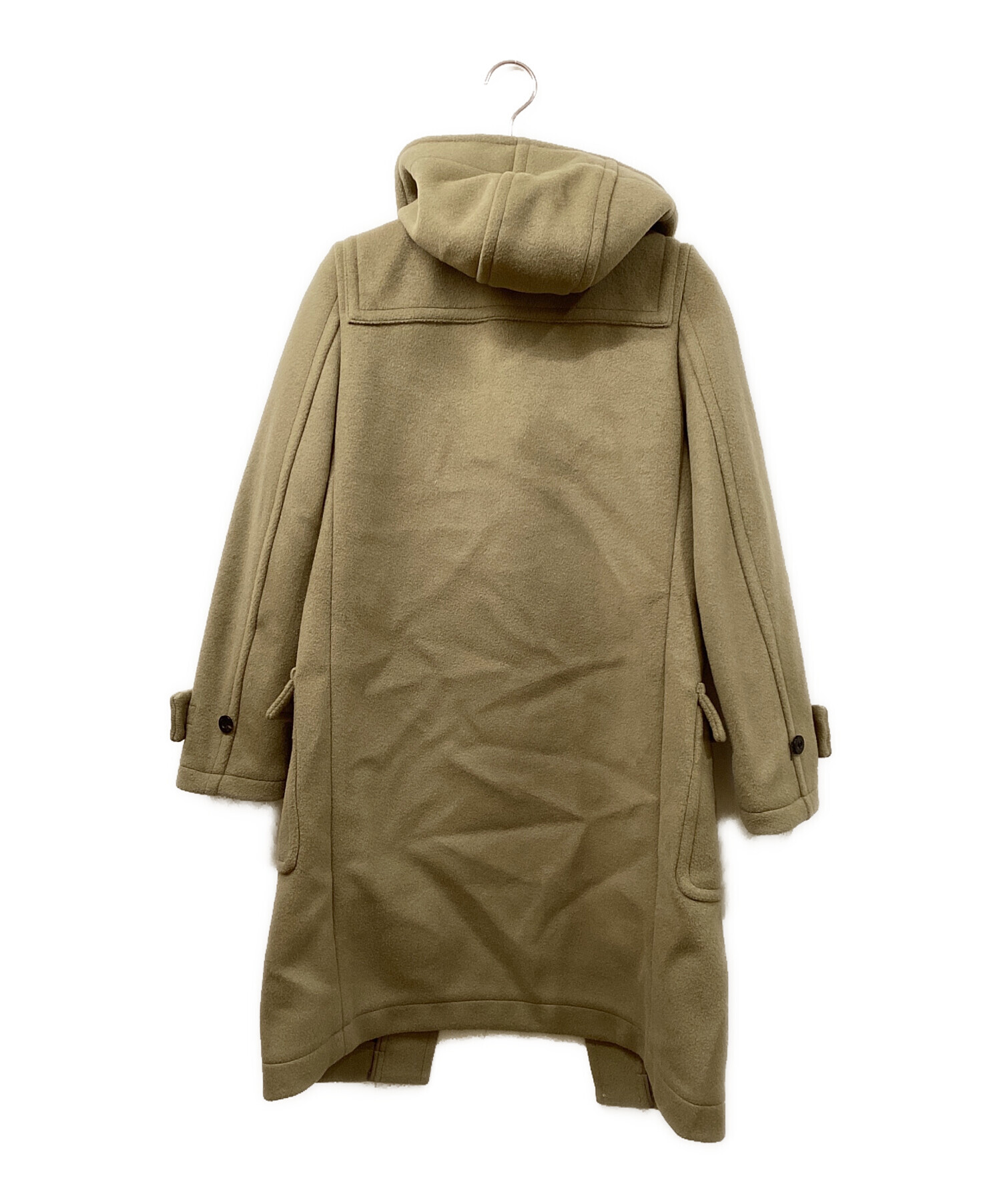 中古・古着通販】HYKE (ハイク) ダッフルコート ベージュ サイズ: SIZE