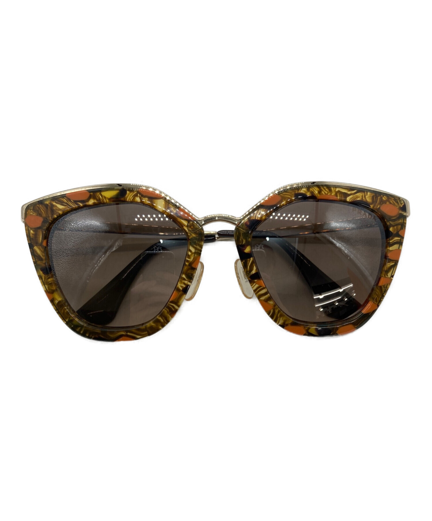 中古・古着通販】PRADA (プラダ) サングラス ブラウン サイズ:52□21