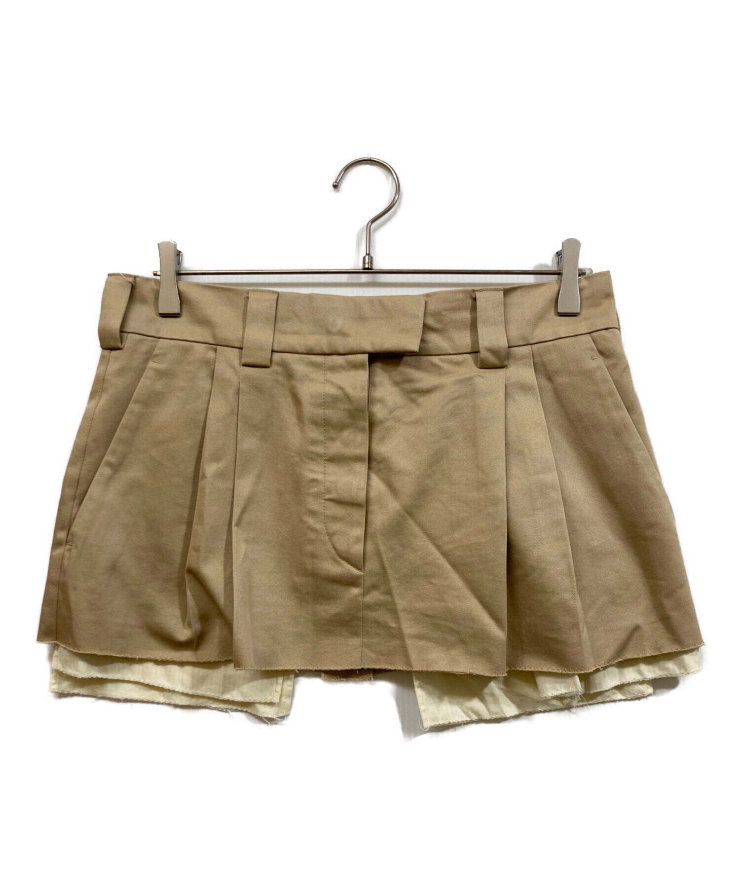 中古・古着通販】MIU MIU (ミュウミュウ) Mini Skirt with Belt Loops