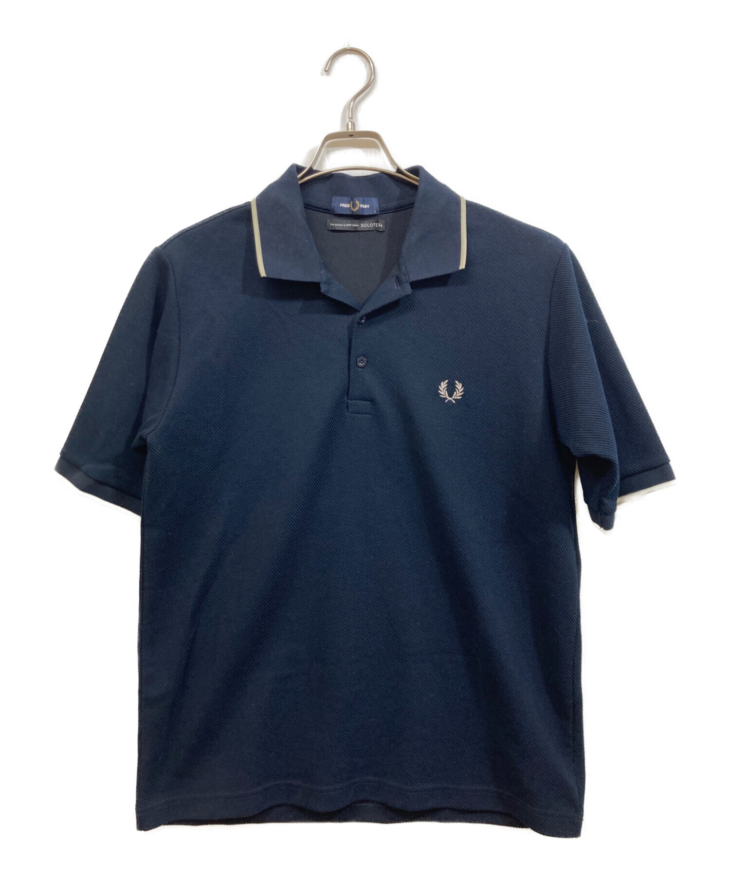 ※美品　フレッドペリー　ポロシャツ　ネイビー 中古・古着通販】FRED PERRY (フレッドペリー) ポロシャツ ネイビー