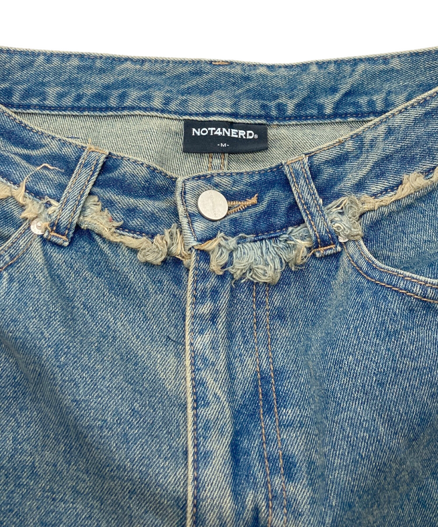 中古・古着通販】NOT4NERD (ノットフォーナード) MULTI CUT OFF CURVED 