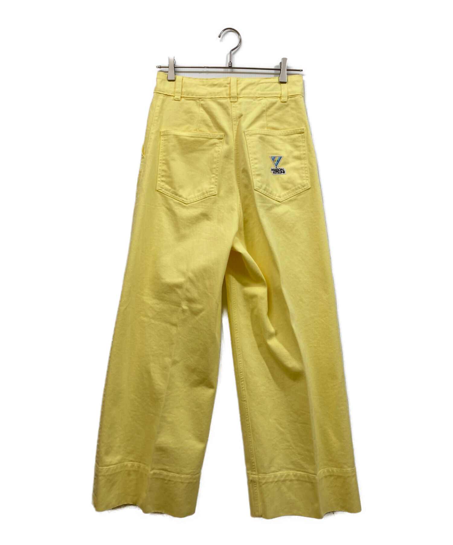 中古・古着通販】maison kitsune (メゾンキツネ) コットンワイドパンツ