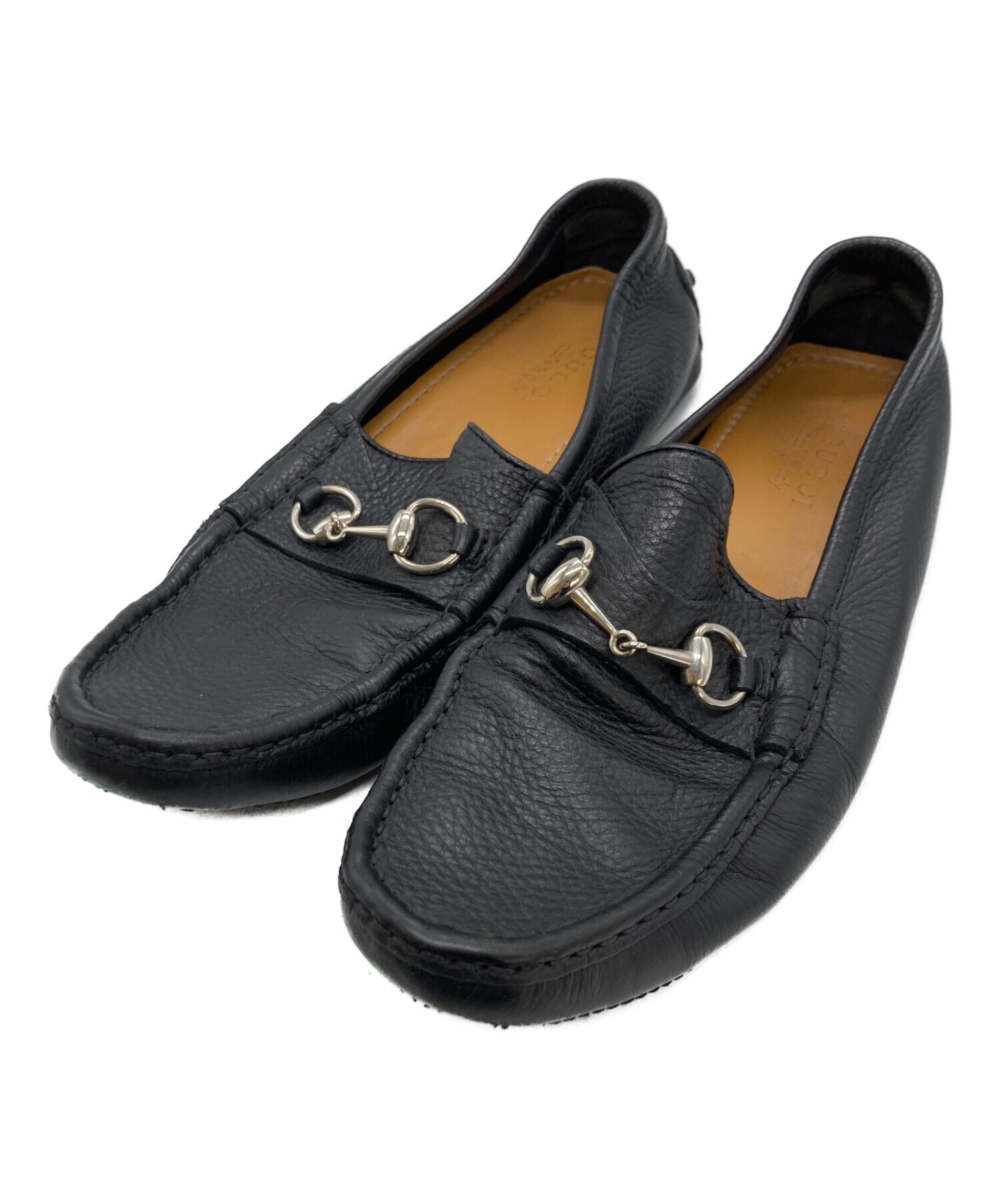 中古・古着通販】GUCCI (グッチ) ホースビットドライビングローファー