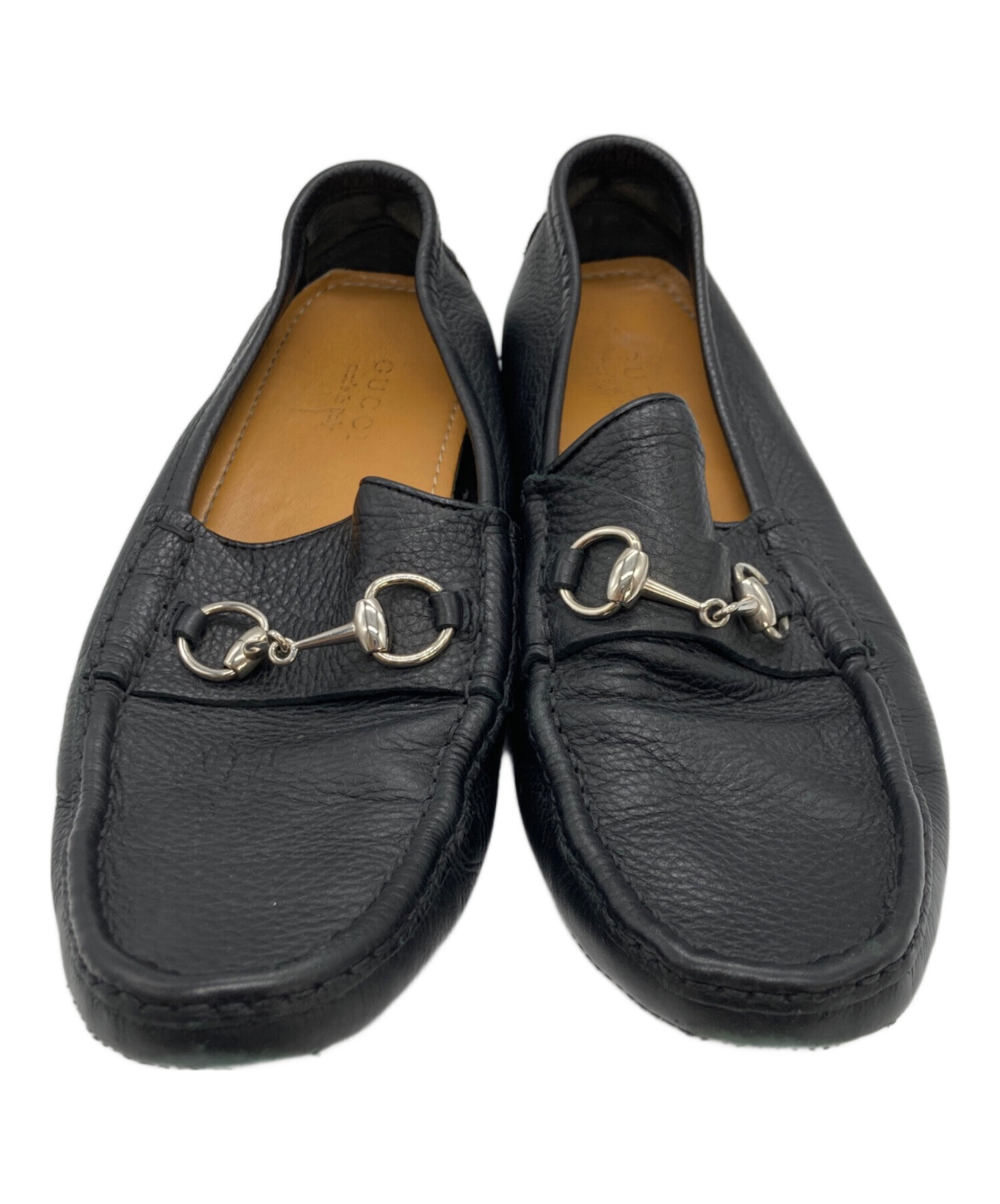 中古・古着通販】GUCCI (グッチ) ホースビットドライビングローファー 