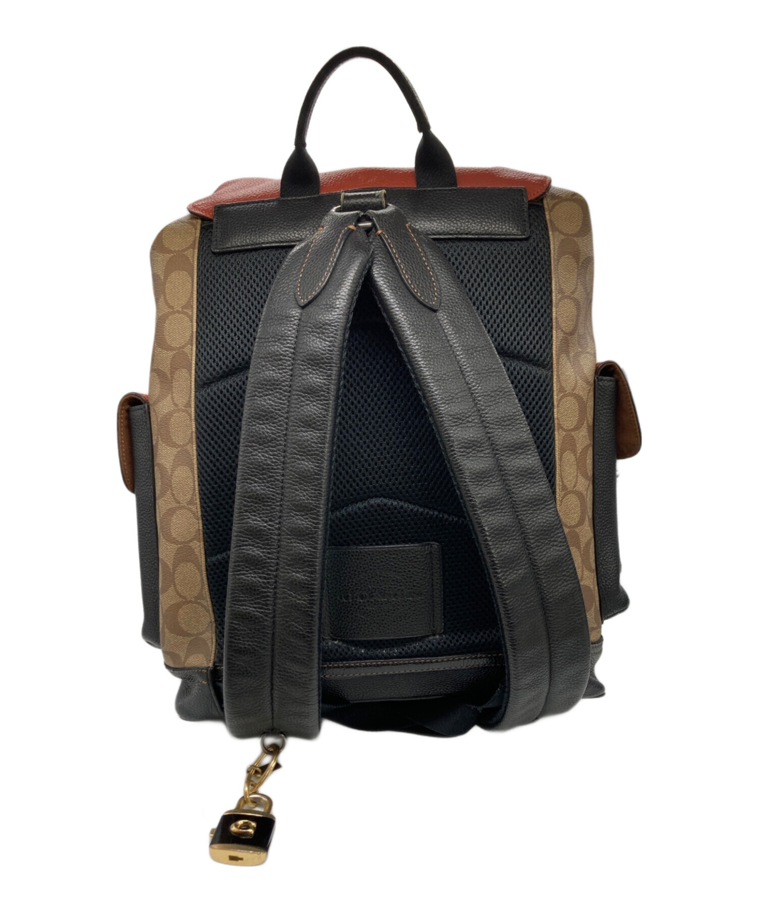 中古・古着通販】COACH (コーチ) Hudson Backpack ブラウン｜ブランド