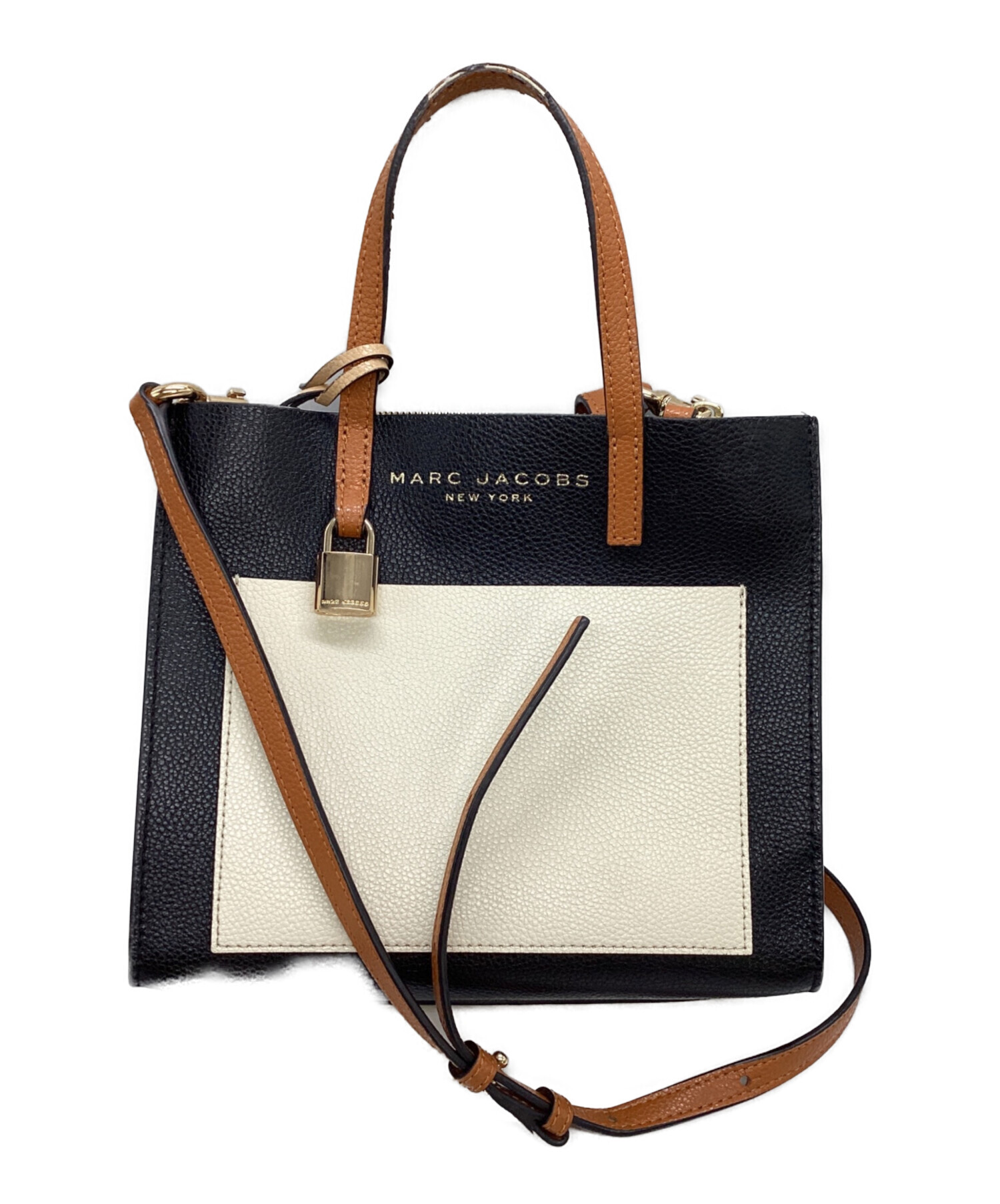 MARC JACOBS バッグ　古道具日和 中古・古着通販】MARC JACOBS (マークジェイコブス) GRIND COLORBLOCK