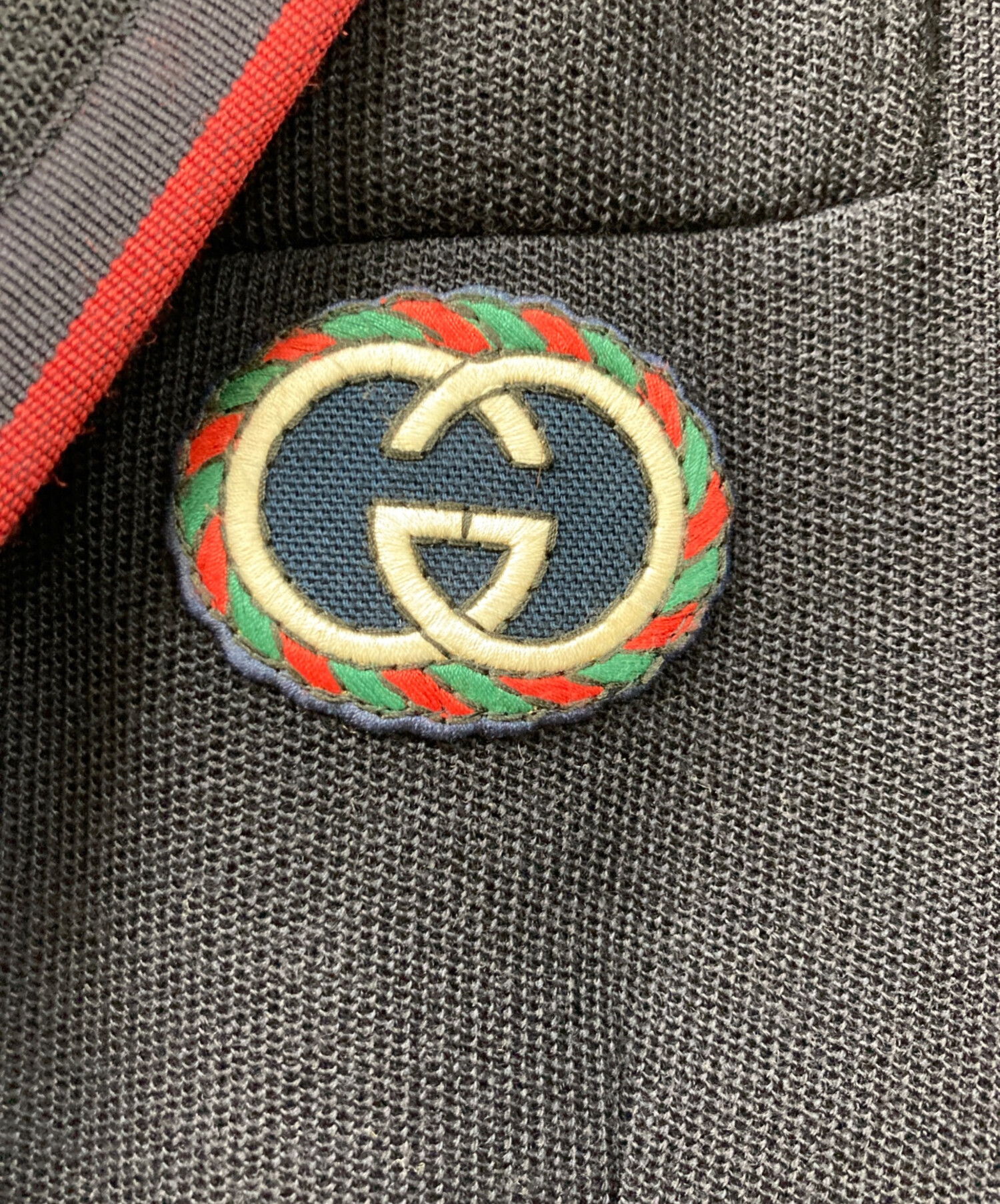中古・古着通販】GUCCI (グッチ) GGエンブレム テーラードジャケット