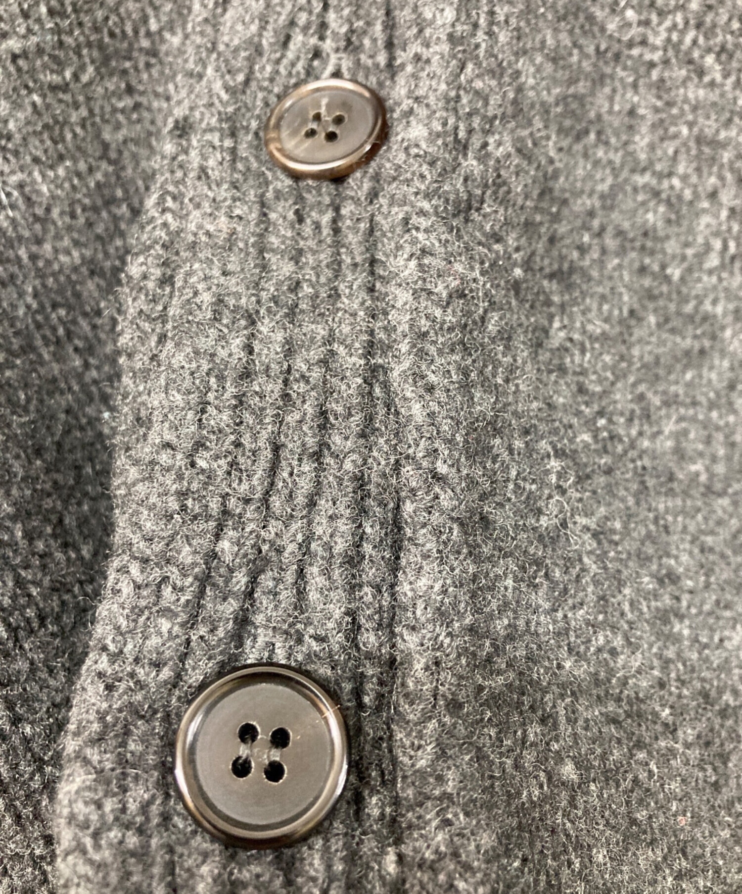 中古・古着通販】MARNI (マルニ) ニットカーディガン グレー サイズ:48