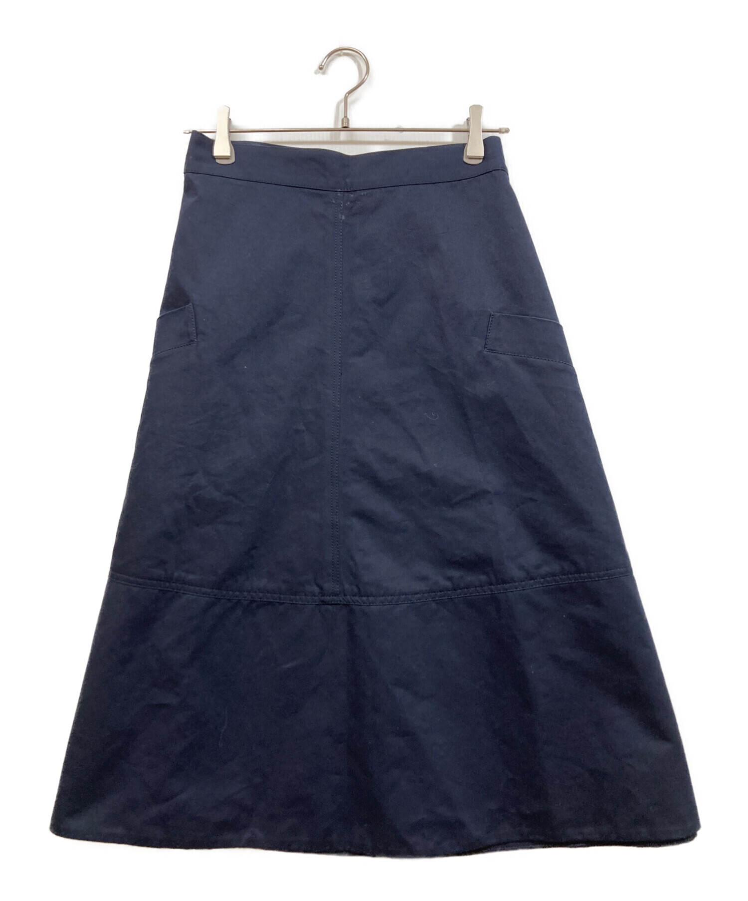中古・古着通販】MARNI (マルニ) コットンスカート ネイビー サイズ:38