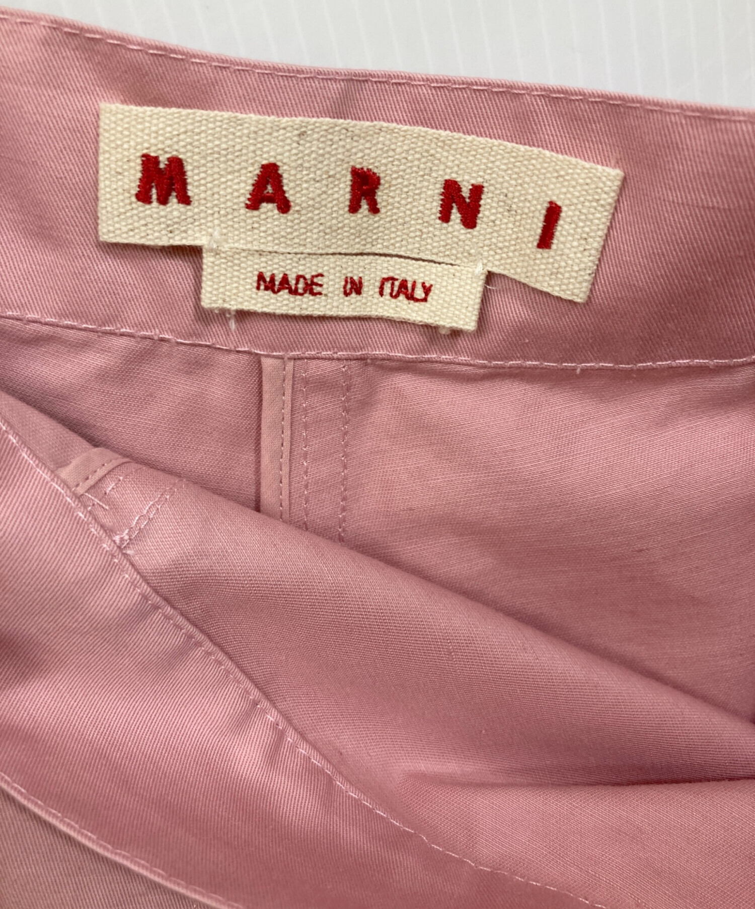 中古・古着通販】MARNI (マルニ) コットンスカート ピンク サイズ