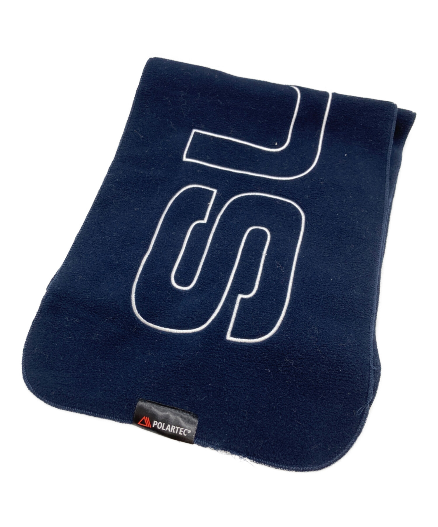 小物 Supreme Polartec Fleece Neck Gaiter navy 中古・古着通販】Supreme (シュプリーム) polartec logo scarf