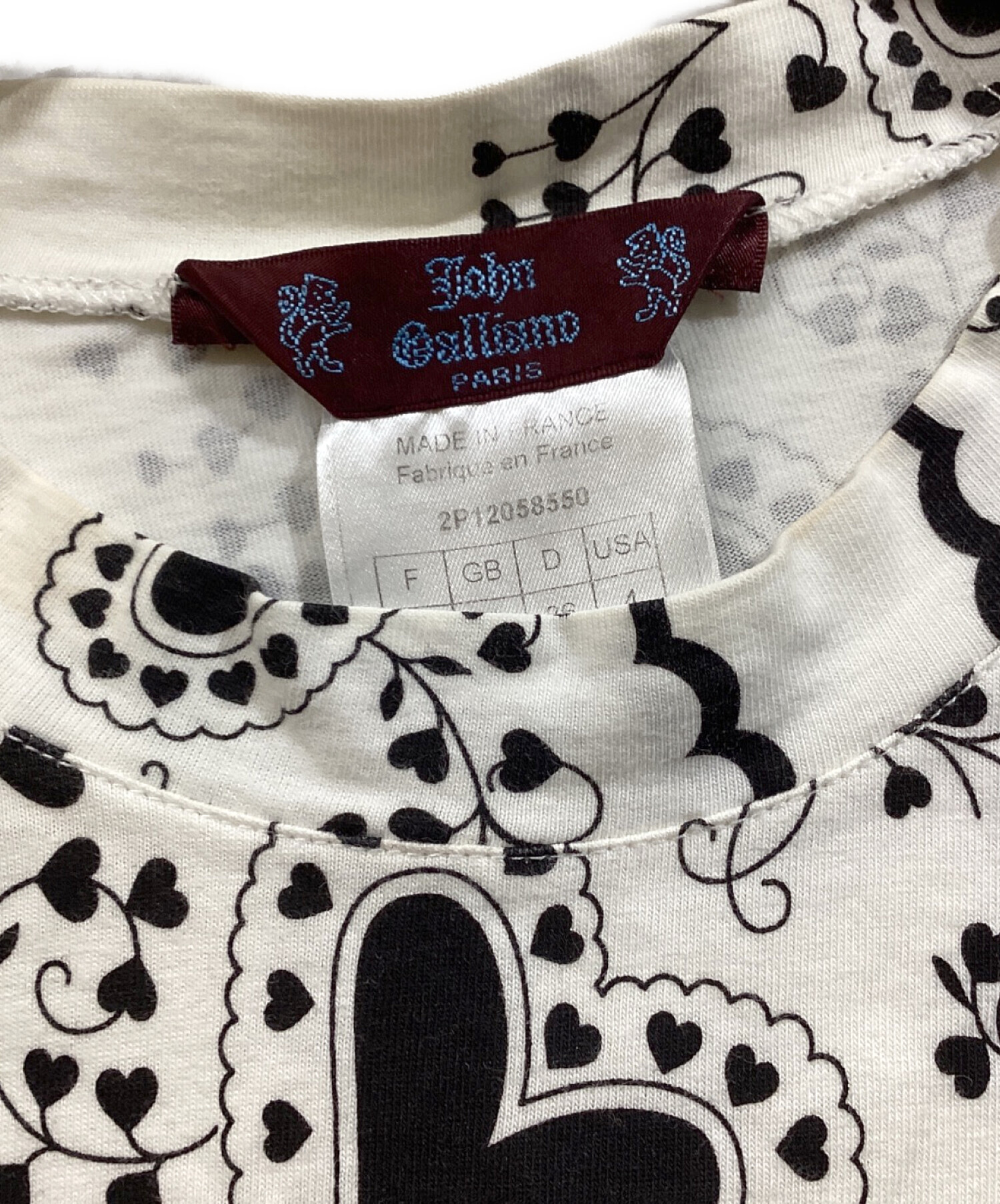 中古・古着通販】JOHN GALLIANO (ジョンガリアーノ) ノースリーブ